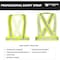 Northmon Safety Hi Vis Yellow Safety Strap Belt, 1'' Reflective Silver Tape NM-SS-YW - alternate 4